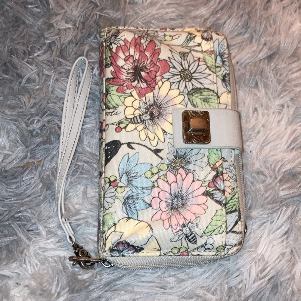 Sakroots flower print wallet
